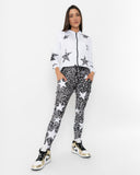 Set Namaste Jacket and Jogger White Stars